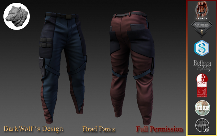 Brad Pants Men Full Perm