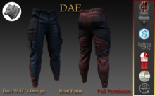 Brad Pants Men Full Perm DAE