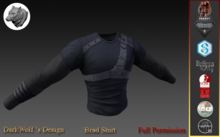Brad Shirt Men Full Perm