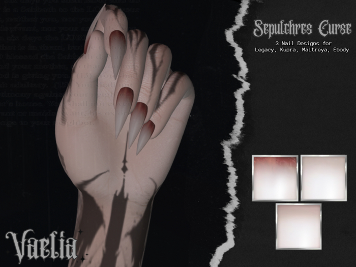 - Vaelia - Sepulchres Curse Nails