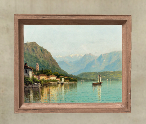 Italian Lake Scene