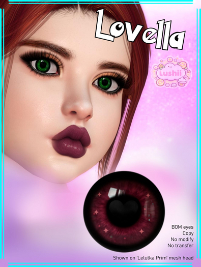 .:Lushii:. Lovella Eyes - Rouge