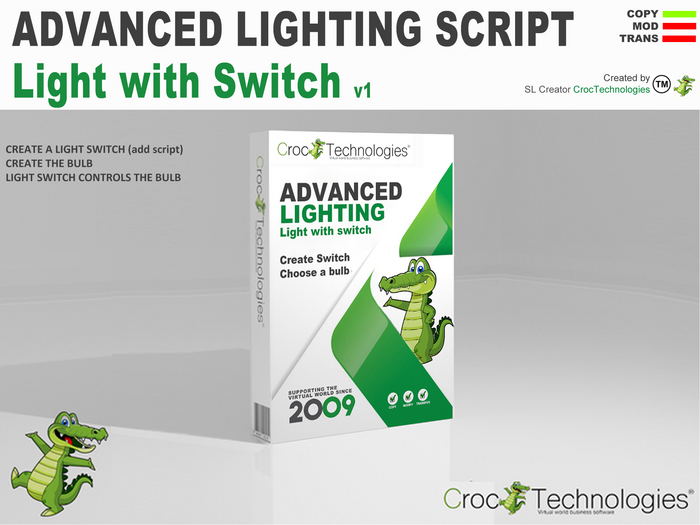 [CrocTech] Lighting Script [Light with Switch]
