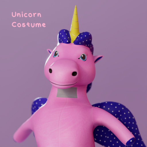 $NT Unicorn Costume PINK