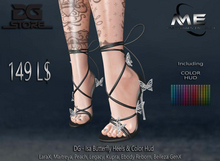 DG - Isa Butterfly Heels & Color Hud - Unpacker