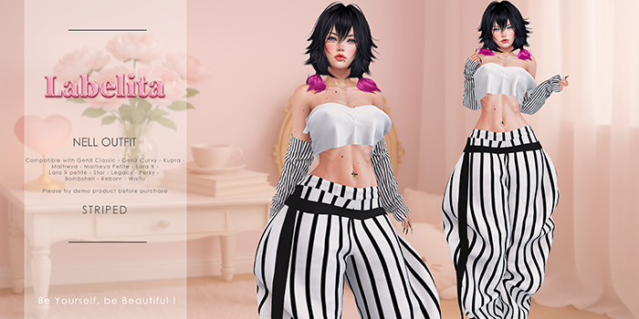 [LABELITA] Nell Outfit Striped