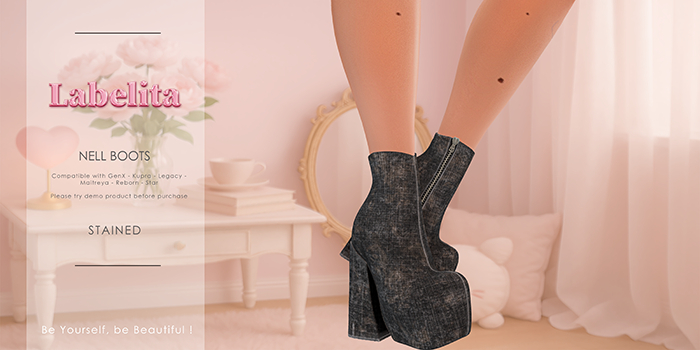 [LABELITA] Nell Boots Stained