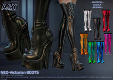 A&Y Neo-Victorian Boots - FullPack
