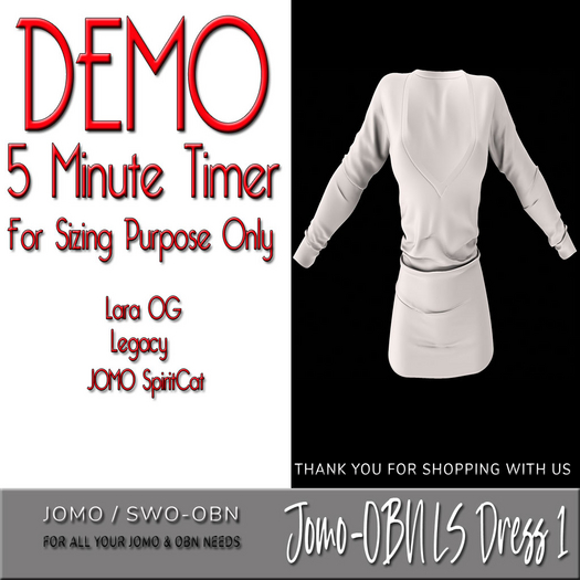DEMO OBN JOMO LS DRESS 1