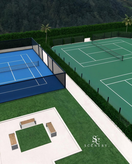 SCENERY// The Tennis Court