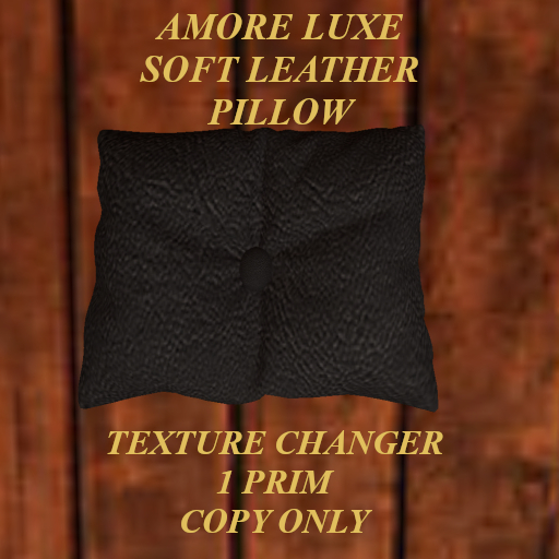 AMORE LUXE SOFT LEATHER PILLOW