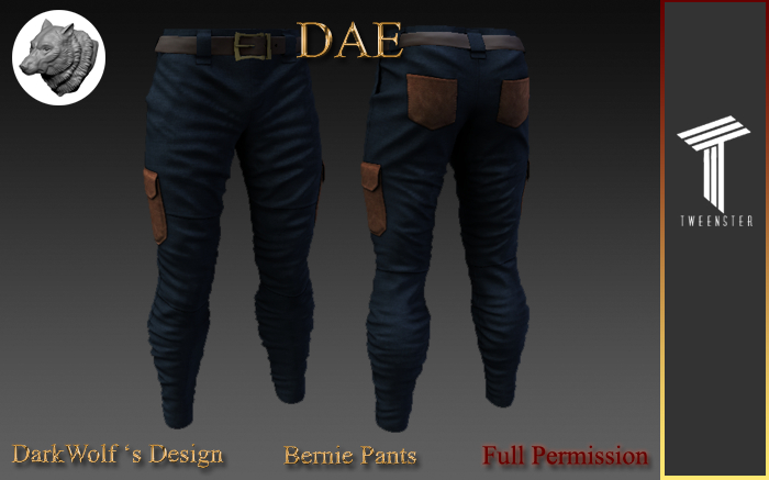 Bernie Pants Tweenster Full Perm DAE