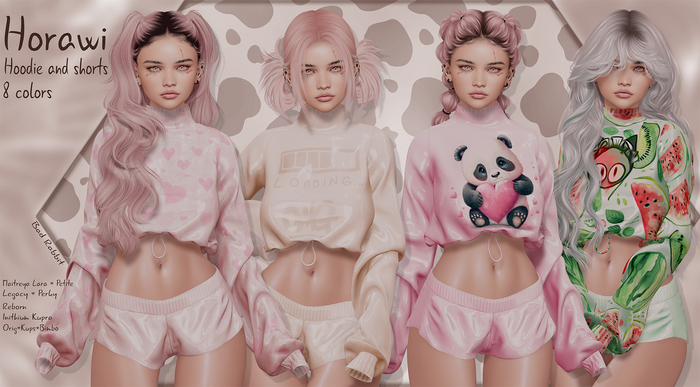 .:Bad Rabbit:. Horawi Hoodie and shorts DEMO