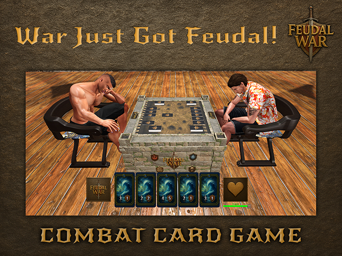 Feudal War Combat Card Game System v1.2 Box