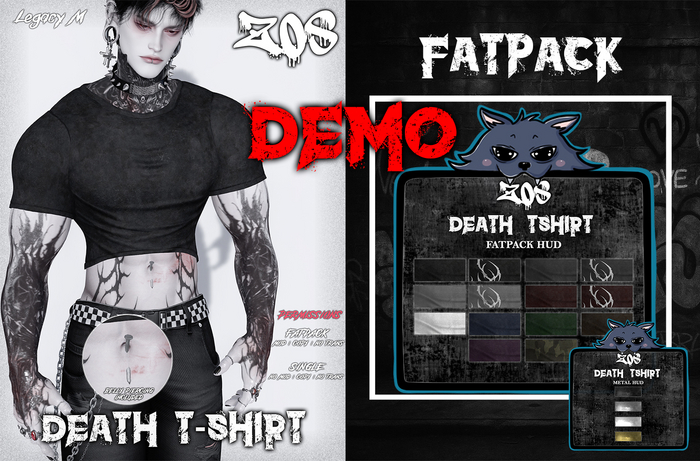 ZOS. Death T-Shirt DEMO