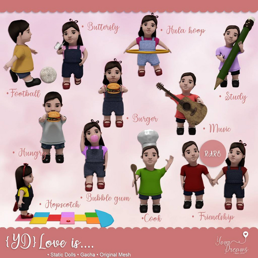 {YD}Love is... Friendship RARE