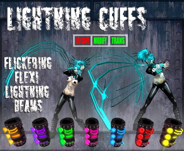[ RADEON AUTOMATIC ] - Lightning Cuffs