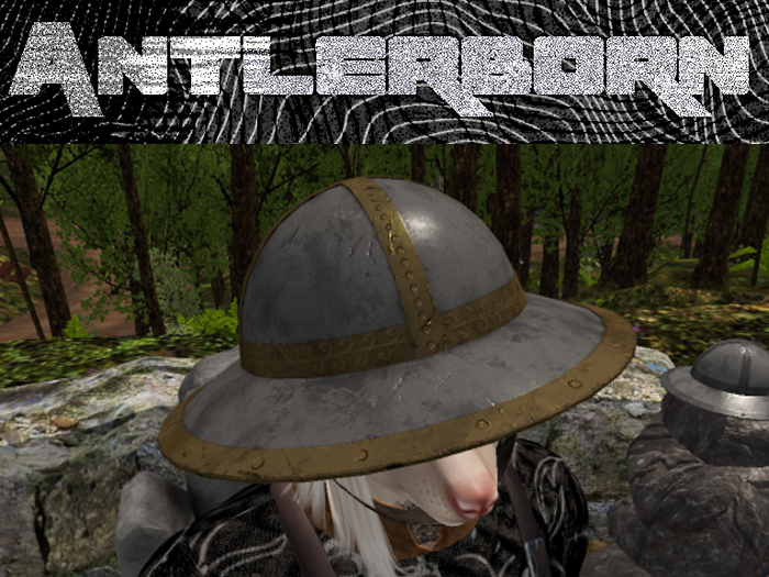 {Antlerborn} Kettle Helmet