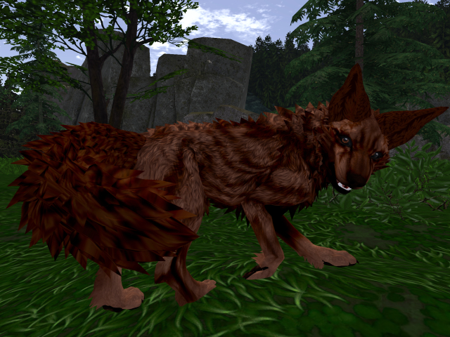 Red Kelpie/Setter TWI Wolf Package