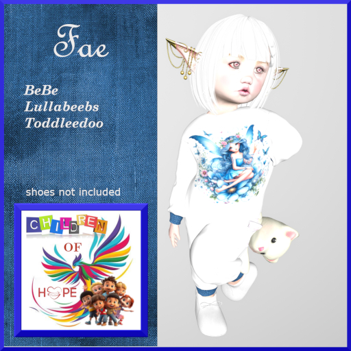 H.O.P.E. FAE Romper Blue