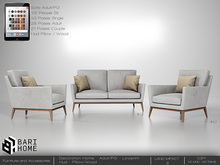 [BARI HOME] Varuna Set - Sofa White