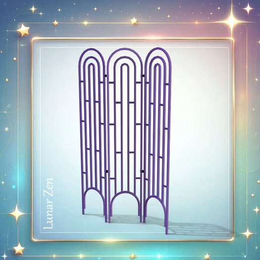 Purple Room Divider