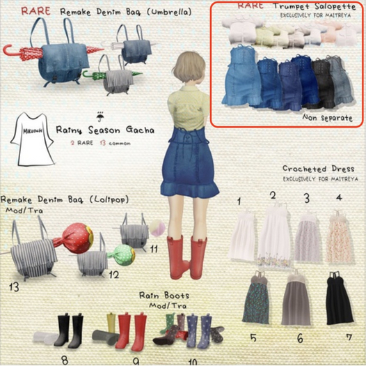 RARE Mikunch  Trumpet saropette (blouse) RARE