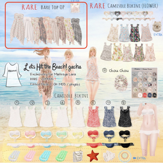 RARE Mikunch Bare Top OP RARE