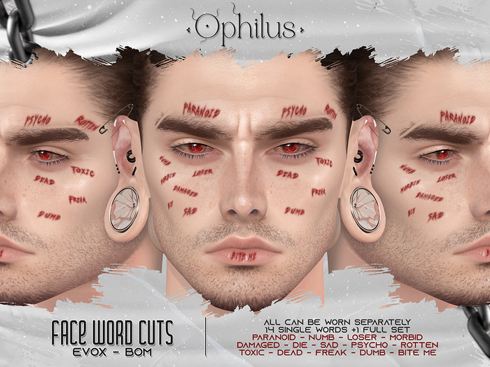- Ophilus - Face Word Cuts (EvoX - Bom)