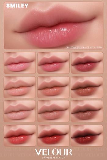 VELOUR "SMILEY" FADED LIPSTICK