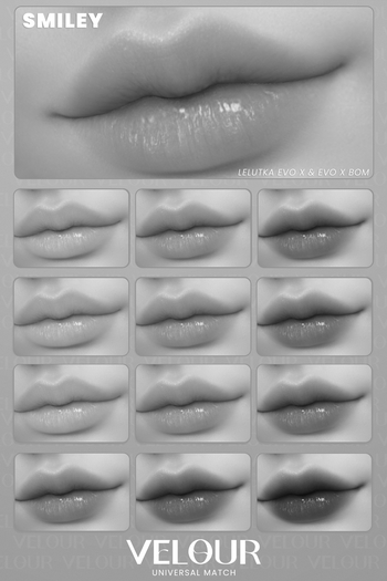 VELOUR "SMILEY" FADED LIPSTICK DEMO