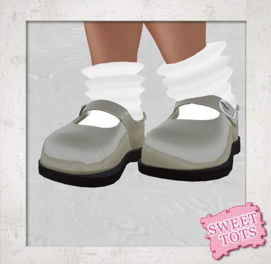 ~*Sweet Tots *~ Mary Janes Cream