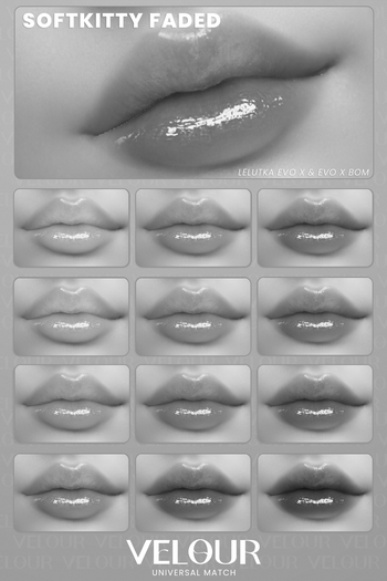 VELOUR "SOFTKITTY" FADED LIPSTICK DEMO