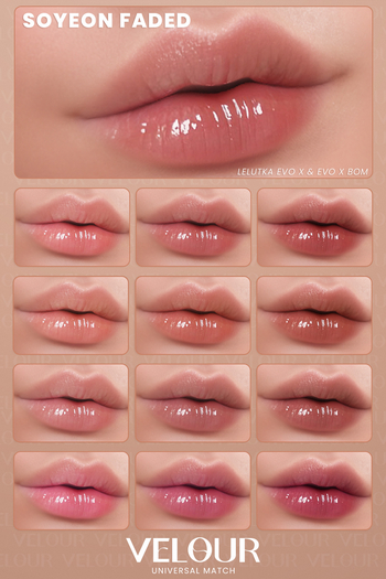 VELOUR "SOYEON FADED" LIPSTICK