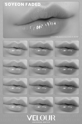 VELOUR "SOYEON FADED" LIPSTICK DEMO