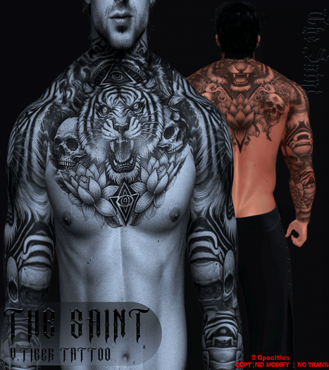 -THE SAINT-V.TIGER- TATTOO
