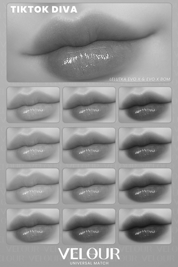VELOUR "TIKTOK DIVA" FADED LIPSTICK DEMO