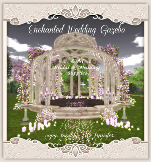 BB..Enchanted Wedding Gazebo *