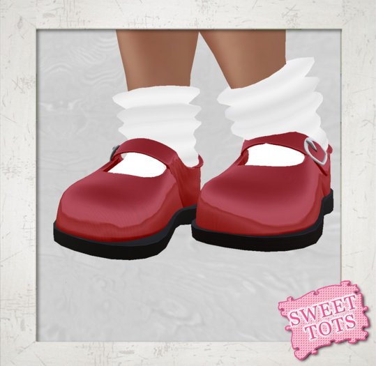 ~*Sweet Tots *~ Mary Janes Red