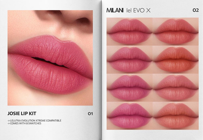 MILANI - "JOSIE" LIP KIT / DEMO