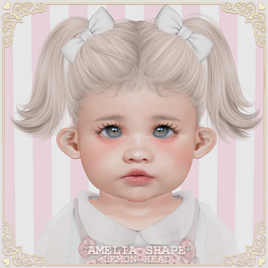 {Dollheart} Amelia Shape for Lemon Head