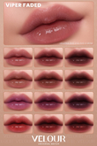 VELOUR "VIPER" FADED LIPSTICK