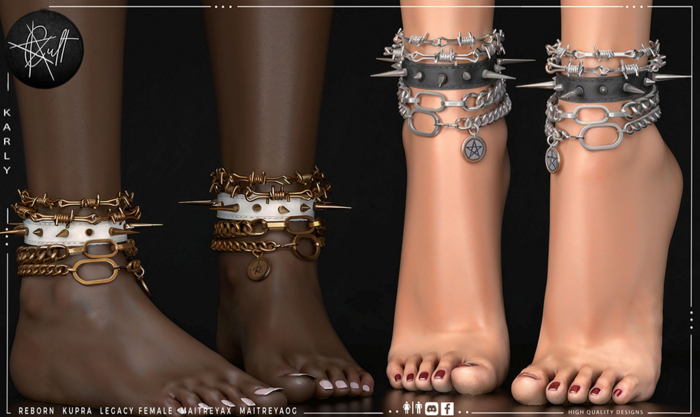 : CULT : Karly Fatpack  (Anklets & Leg Jewelry)