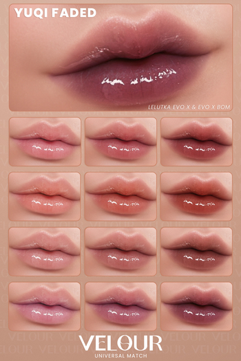 VELOUR "YUQI FADED" LIPSTICK