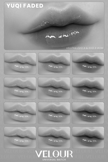VELOUR "YUQI FADED" LIPSTICK DEMO