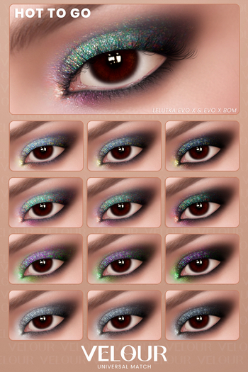VELOUR "HOT TO GO" EYESHADOW