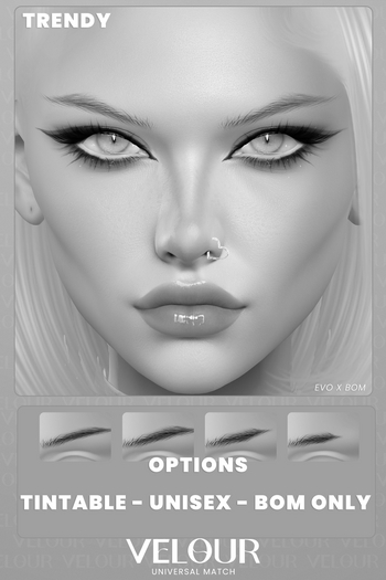 VELOUR "TRENDY" EYEBROWS DEMO