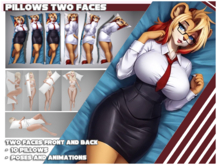 Pillow 129 Lioness office furry
