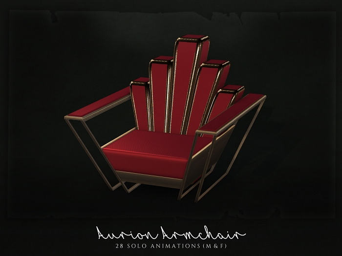 Architect. Aurion Armchair // Red