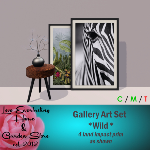 LE ~ Gallery Art Set  *Wild*